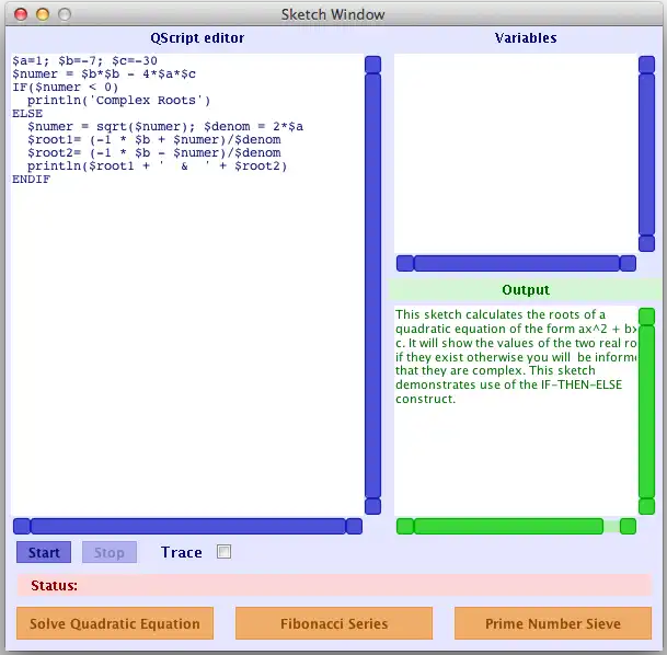 Download webtool of webapp QScript