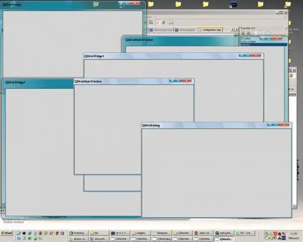 下载网络工具或网络应用程序 QSkinObject