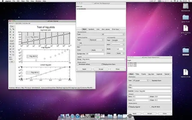 Téléchargez l'outil Web ou l'application Web QtGrace pour l'exécuter sous Linux en ligne