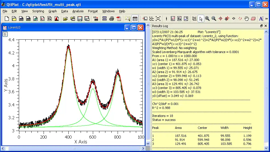 Download web tool or web app QtiPlot