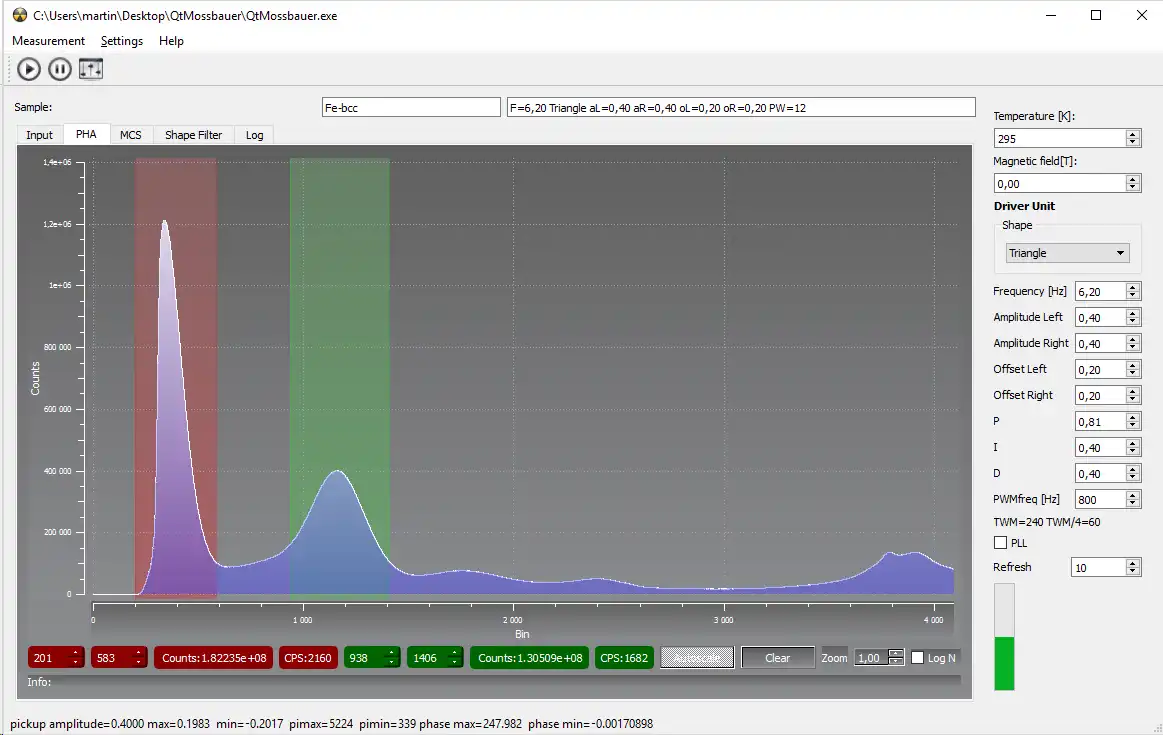 Download web tool or web app QtMossbauer