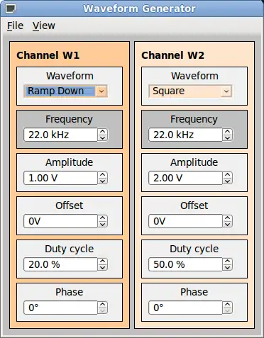 Download web tool or web app Qt-Oscilloscope
