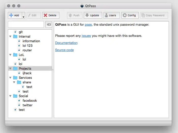 Download web tool or web app QtPass