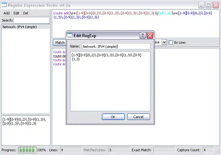 Download web tool or web app Qt RegExpTester