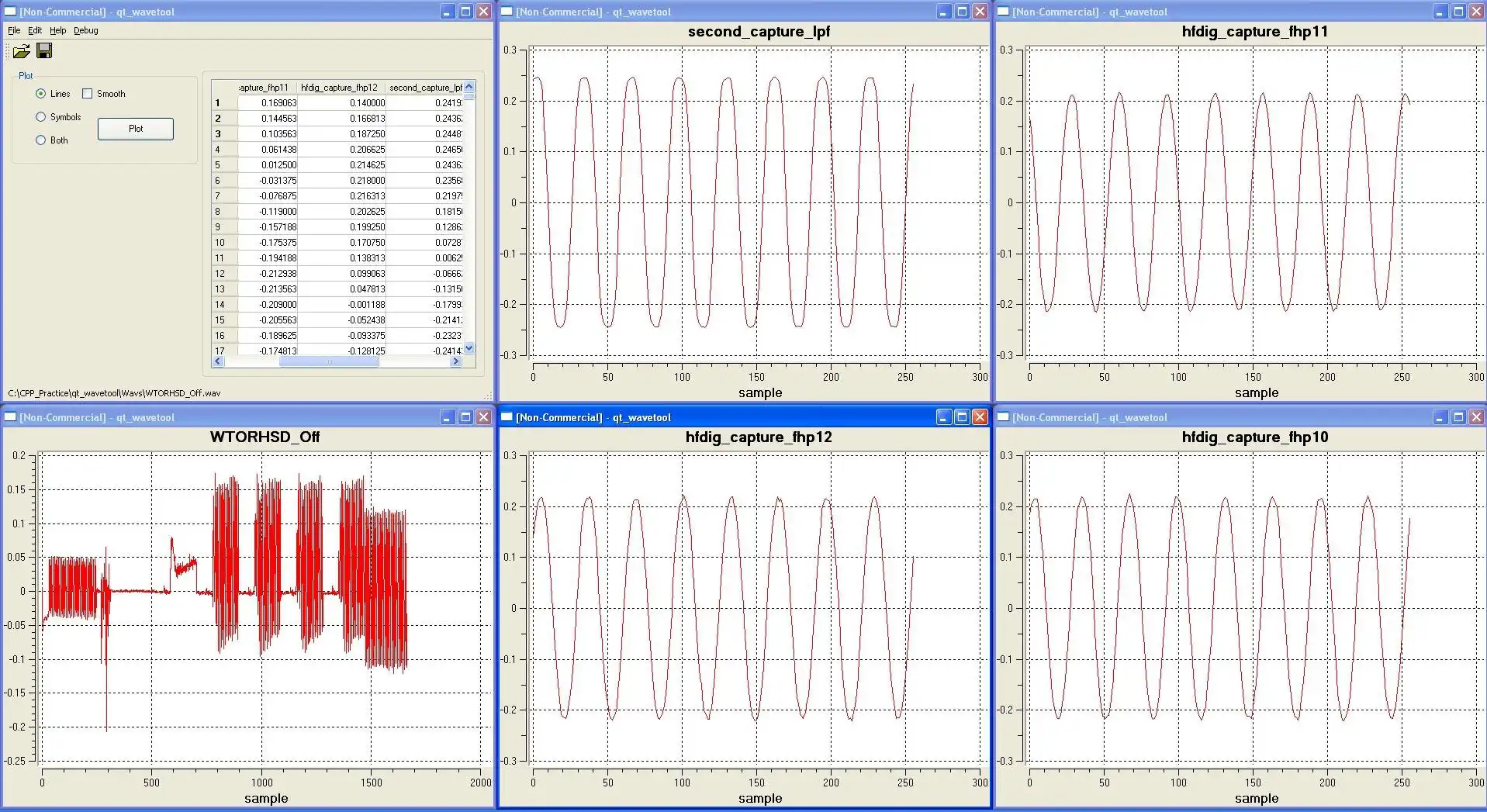 Download web tool or web app qtwavetool to run in Windows online over Linux online