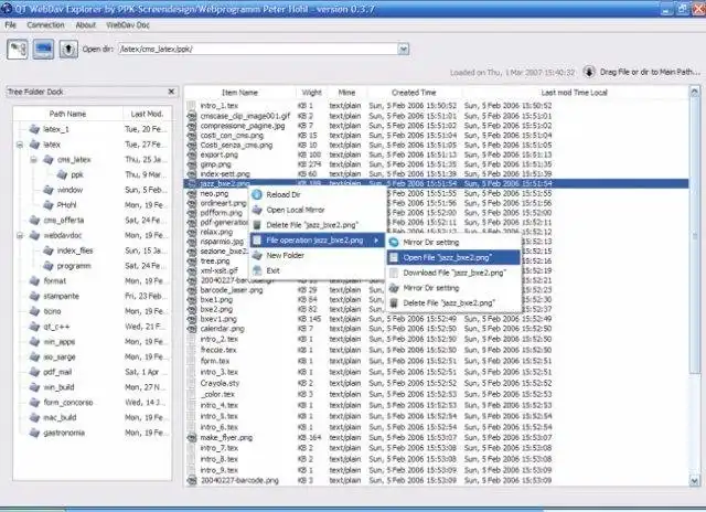 Download web tool or web app QT WebDav Explorer