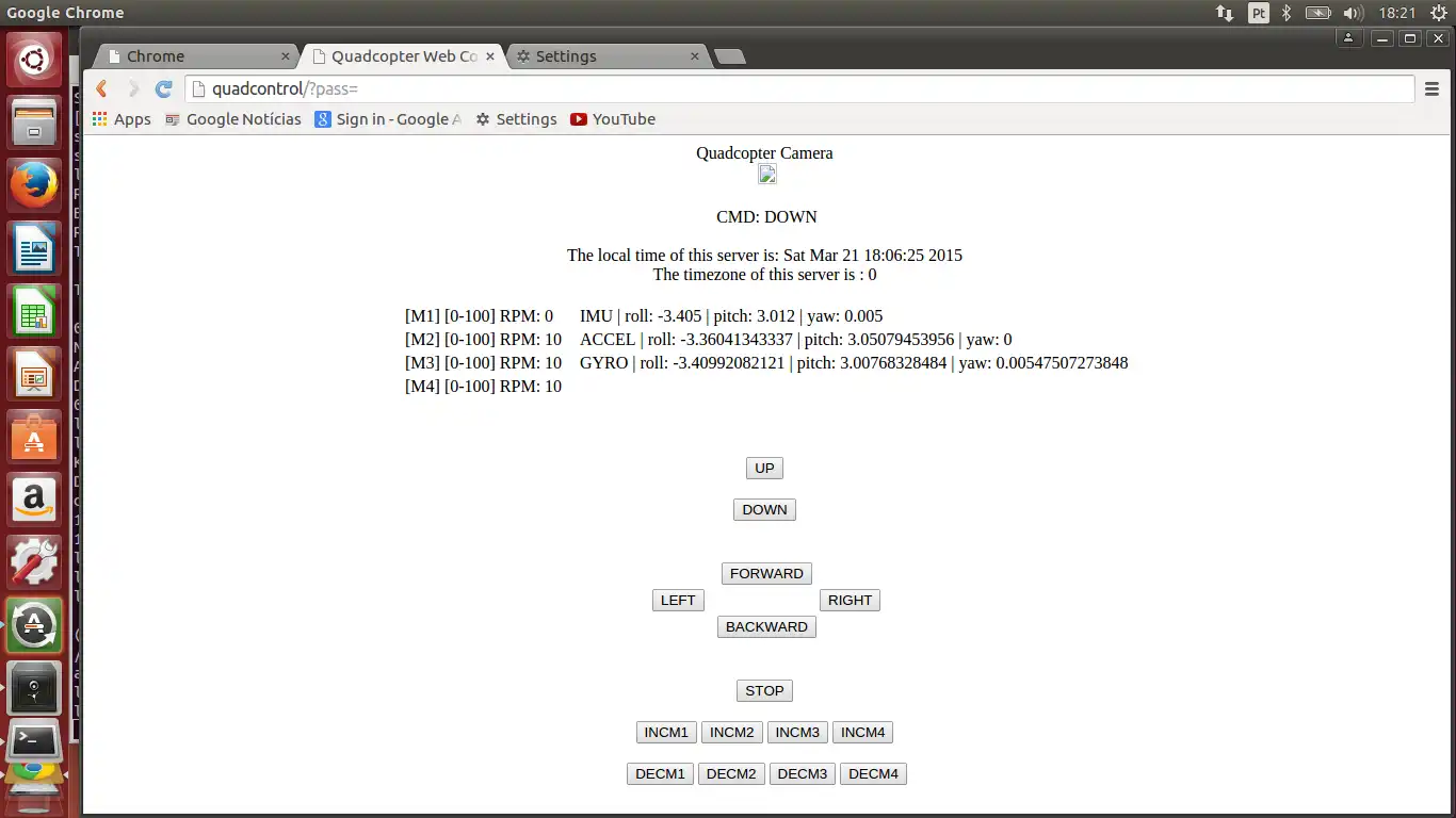 Muat turun alat web atau aplikasi web Quadcontrol