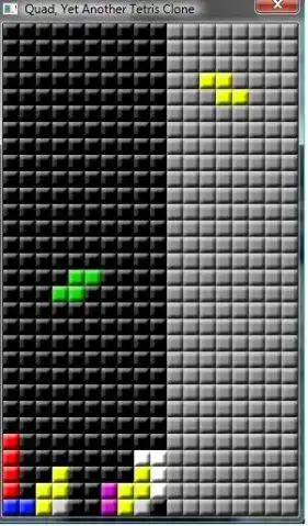 Scarica lo strumento Web o l'app Web Quad, Yet Another Tetris Clone da eseguire in Windows online su Linux online