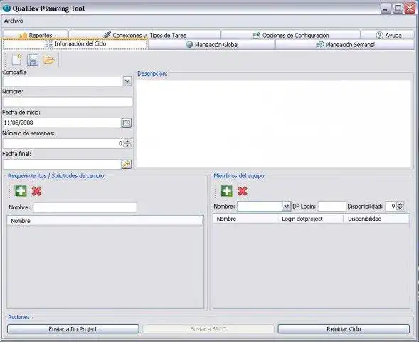 Download de webtool of webapp Qualdev Planning Tool om online in Windows via Linux online te draaien