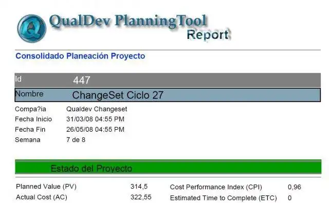 Descargue la herramienta web o la aplicación web Qualdev Planning Tool para ejecutar en Windows en línea sobre Linux en línea