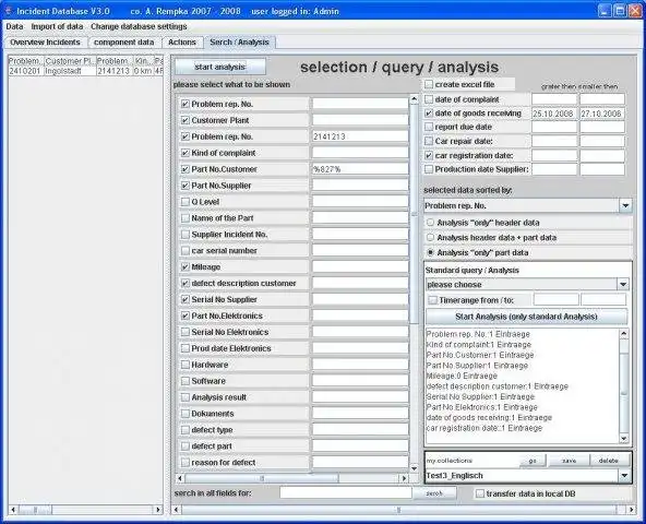 Download web tool or web app Quality Complaint Management System