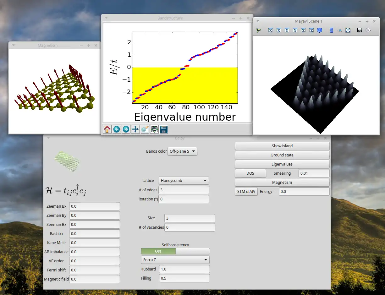 Scarica lo strumento web o l'app web Quantum Honeycomp