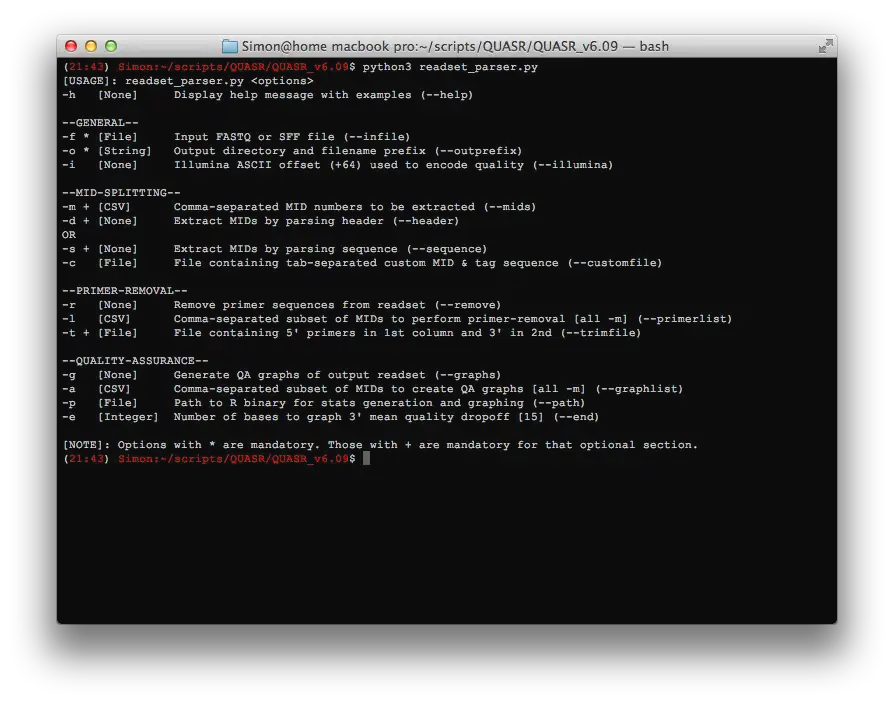 Download web tool or web app QUASR