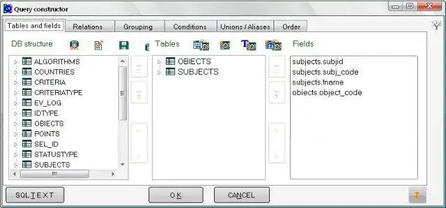 Download webtool of webapp Query-constructor