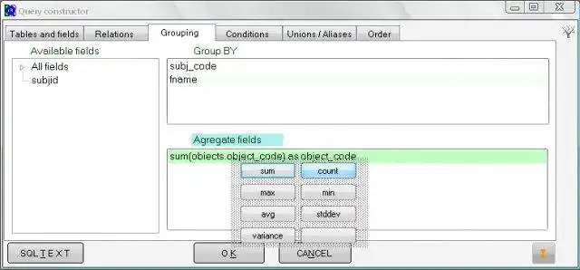 Download webtool of webapp Query-constructor