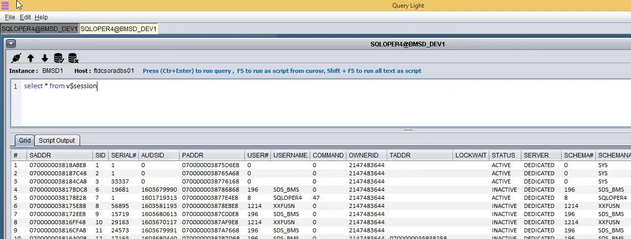 Download web tool or web app Query Light