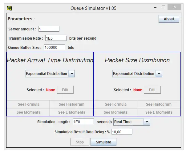下载 Web 工具或 Web 应用 QueueSimulator 以在 Linux 中在线运行