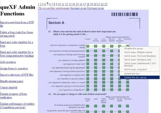 Télécharger l'outil Web ou l'application Web queXF