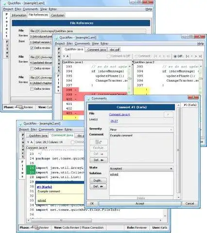 Download webtool of webapp QuickRev