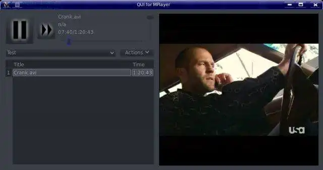 Завантажте веб-інструмент або веб-програму QUI для MPlayer