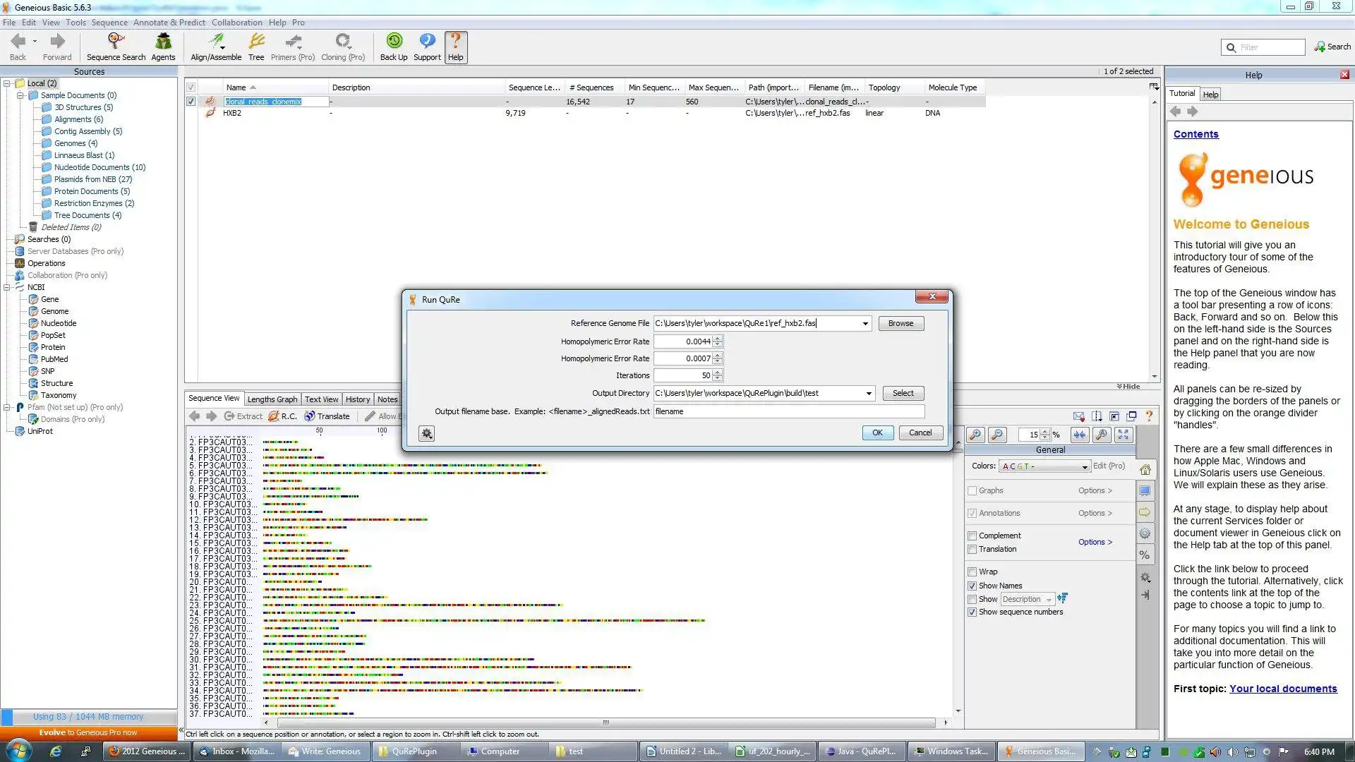 Download web tool or web app qure