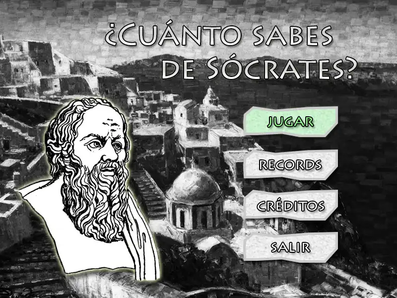 Download web tool or web app ¿Qué sabes de Sócrates?