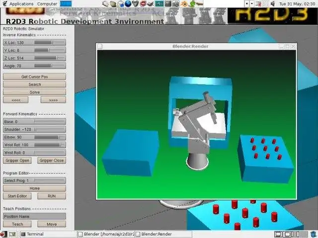 Download web tool or web app R2D3 Robotic Development 3nvironment