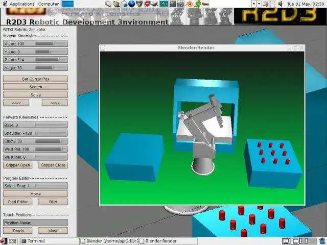 Download web tool or web app R2D3 Robotic Development 3nvironment to run in Windows online over Linux online