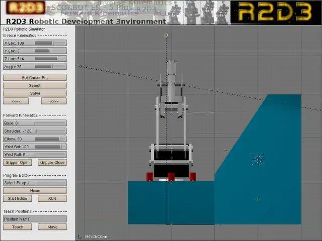 Завантажте веб-інструмент або веб-програму R2D3 Robotic Development 3nvironment для роботи в Windows онлайн через Linux онлайн