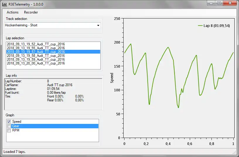 Download web tool or web app R3ETelemetry to run in Windows online over Linux online