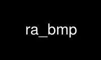 Uruchom ra_bmp w bezpłatnym dostawcy hostingu OnWorks w systemie Ubuntu Online, Fedora Online, emulatorze online systemu Windows lub emulatorze online systemu MAC OS