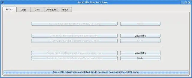 Web ツールまたは Web アプリ Racer File Fixer をオンラインでダウンロードして Linux で実行します