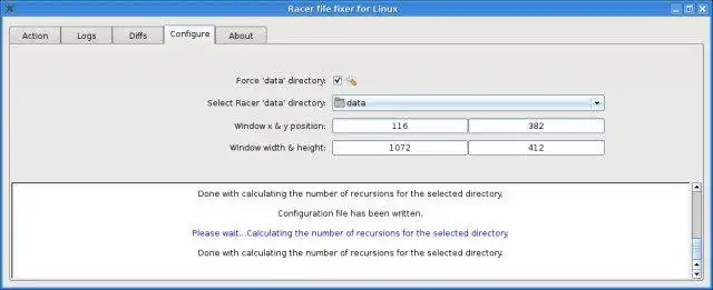 Web ツールまたは Web アプリ Racer File Fixer をオンラインでダウンロードして Linux で実行します