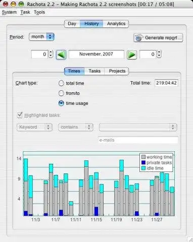 Download web tool or web app Rachota