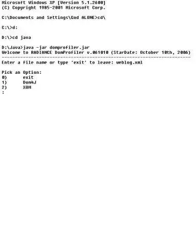 Download web tool or web app Radiance DomProfiler