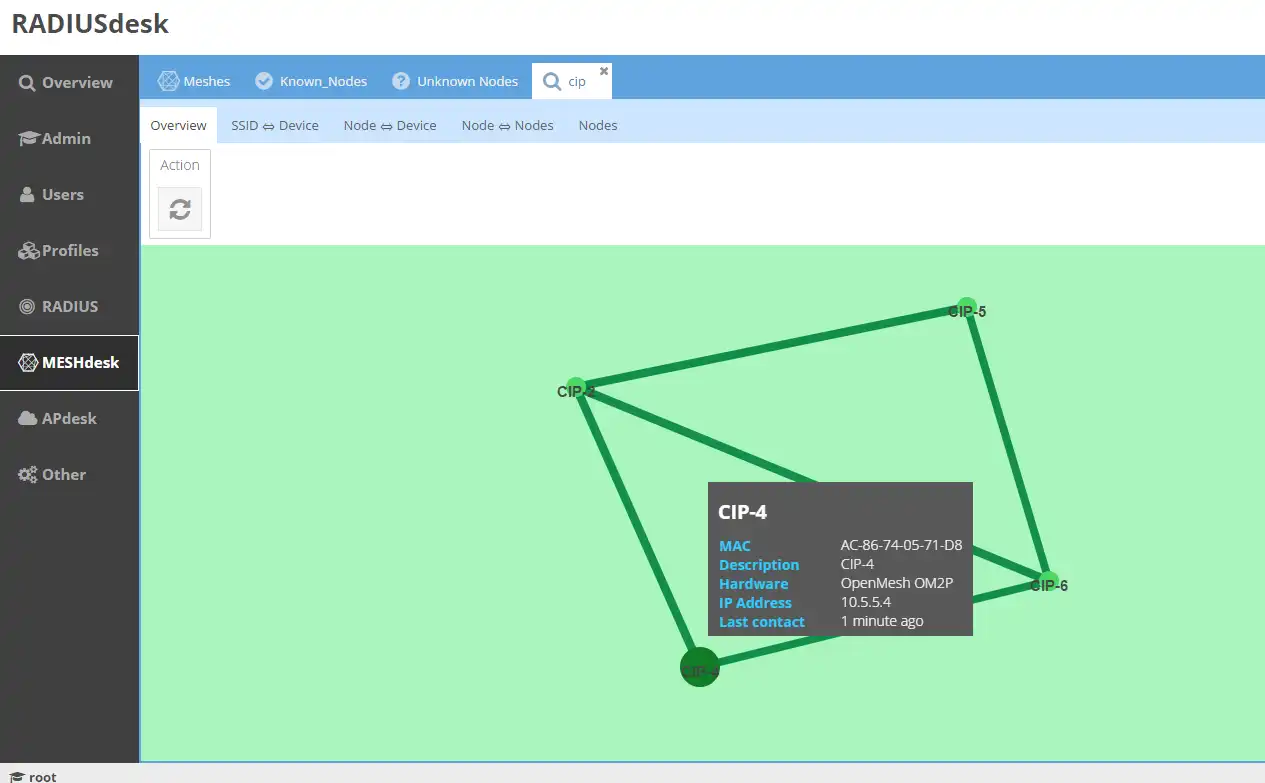 Scarica lo strumento web o l'app web RADIUSdesk