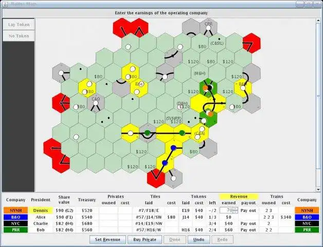 Téléchargez l'outil Web ou l'application Web Rails : un système de jeu 18xx à exécuter sous Linux en ligne