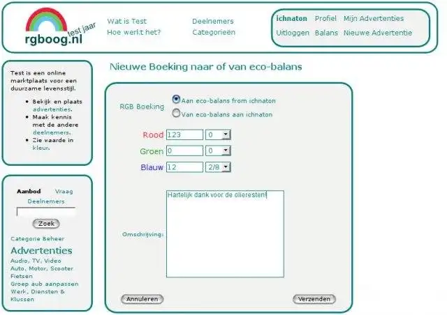 Descargue la herramienta web o la aplicación web Rainbow Trading (rgbtrade)