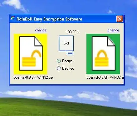 Download web tool or web app RainDoll Easy Encryption Software