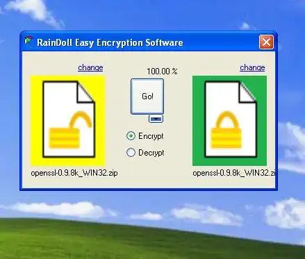 دانلود ابزار وب یا برنامه وب RainDoll Easy Encryption Software