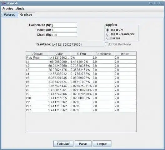 ดาวน์โหลดเครื่องมือเว็บหรือเว็บแอป RaizCalc