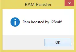 Download web tool or web app RAM Booster