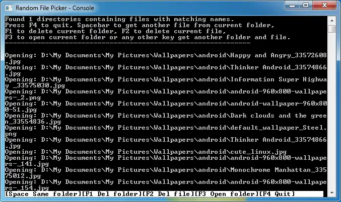 Download web tool or web app Random File Picker