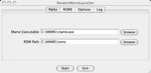 הורד את כלי האינטרנט או אפליקציית האינטרנט Random MAME Launcher
