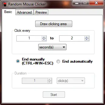 Скачать веб-инструмент или веб-приложение Random Mouse Clicker