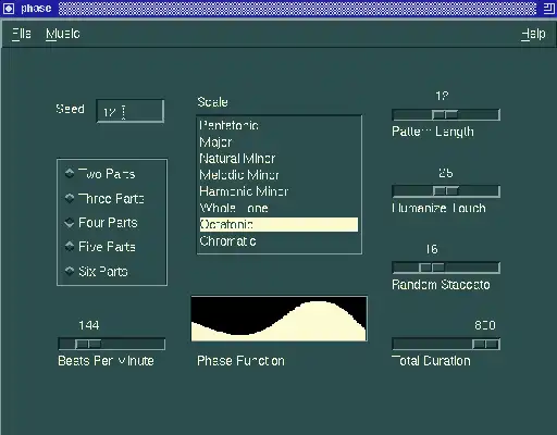 Download web tool or web app Random Phase Music Generator