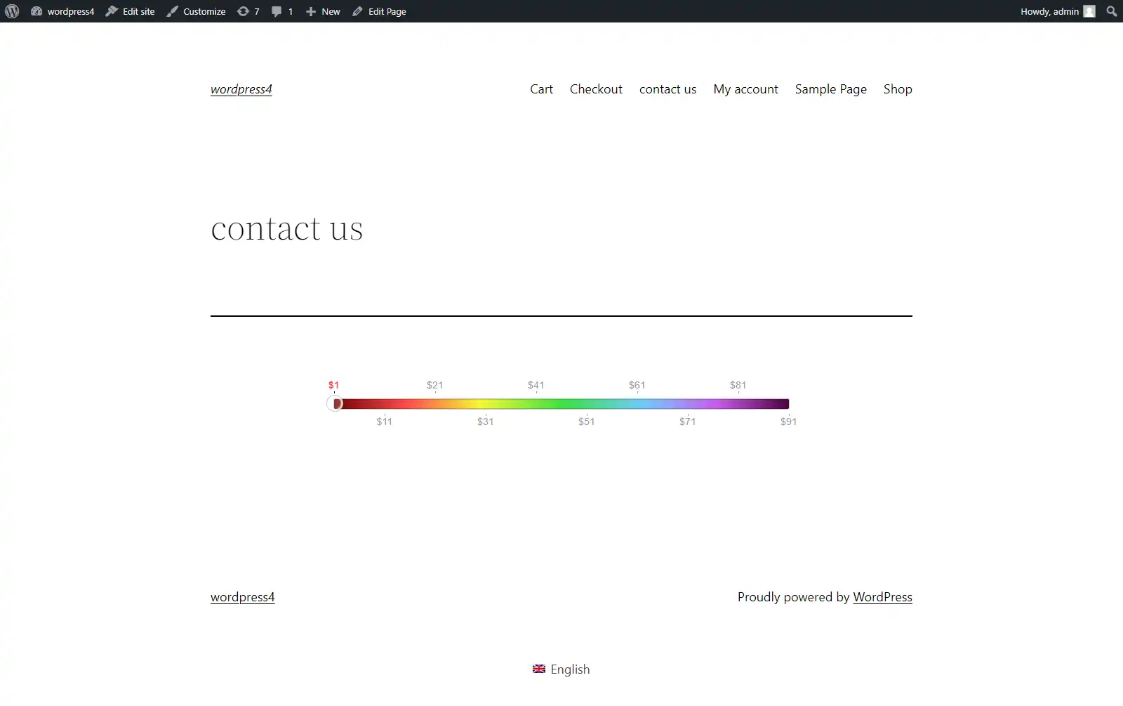 Unduh alat web atau aplikasi web Range Slider Field untuk Formulir Kontak 7