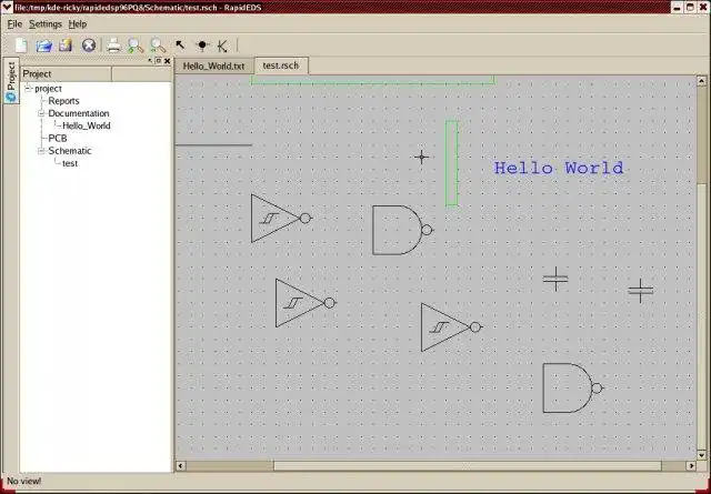 Muat turun alat web atau aplikasi web rapidEDS, Sistem Reka Bentuk Elektronik Rapid untuk dijalankan di Linux dalam talian