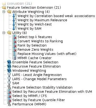 Завантажте веб-інструмент або веб-програму RapidMiner Feature Selection Extension для запуску в Windows онлайн через Linux онлайн