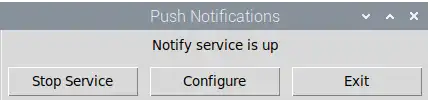 Download web tool or web app Raspberry Pi Push Notifications